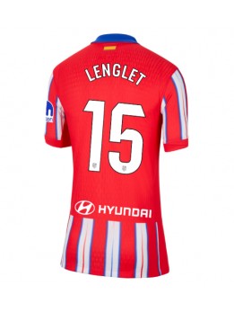 Atletico Madrid Clement Lenglet #15 Heimtrikot für Frauen 2024-25 Kurzarm